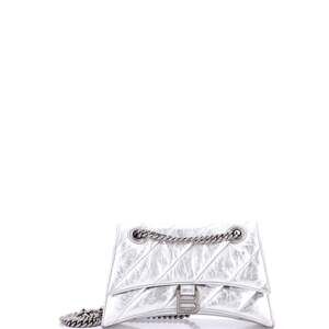 Balenciaga Crush Chain Flap Bag Quilted #204097B16B